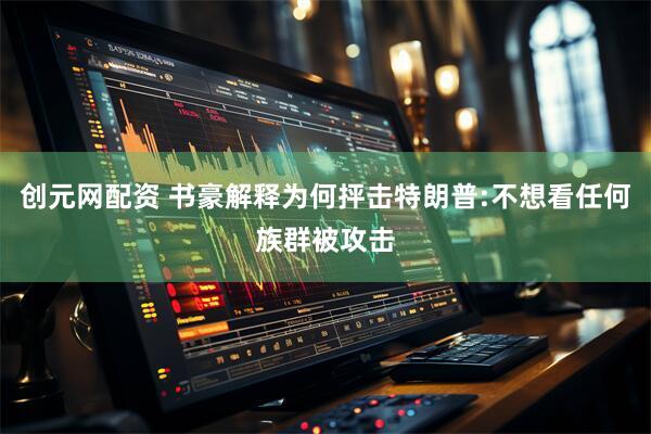 创元网配资 书豪解释为何抨击特朗普:不想看任何族群被攻击